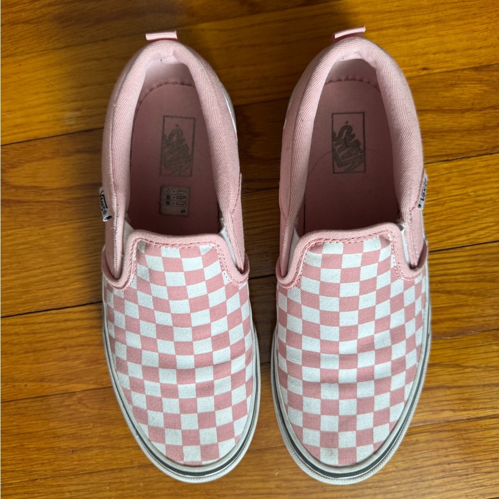 Girls Size 6 Big Kids Van Slip Ons